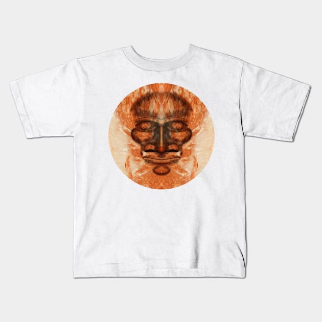 Marble face Kids T-Shirt by Guardi